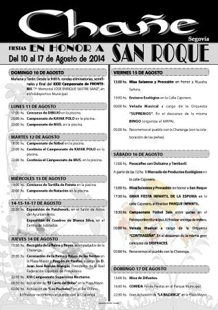 Imagen Fiestas en Honor a San Roque en Chañe